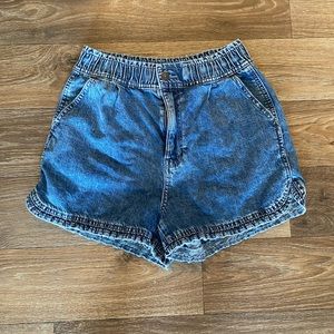 American Eagle High Rise Mom Shorts